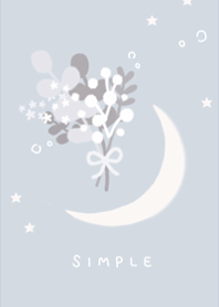 Simple crescent and bouquet15.