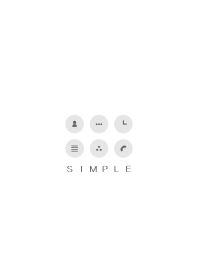 シンプル(white)V.262