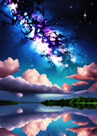 Bright Moon and Dawn C8A6BC