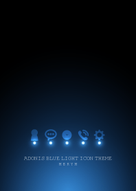 ADONIS BLUE LIGHT ICON THEME