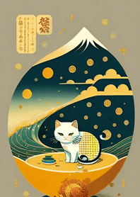 Kucing Kemakmuran Tahun Baru 63