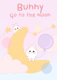 Bunny go to the moon