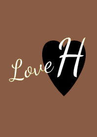 LOVE INITIAL "H" THEME 16