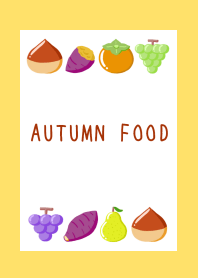 AUTUMN FOOD Theme-YELLOWj