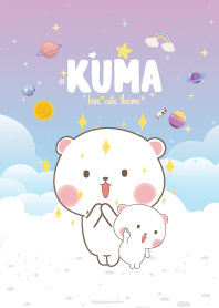 หมีคุมะ น่าร๊ากกก สีบลูฮาวาย