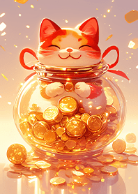 ⭐️貓咪聚寶盆❤️1-2
