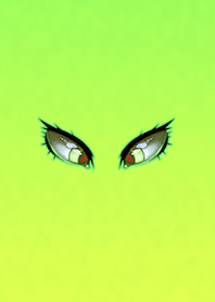 目玉蝶グリーンイエロー