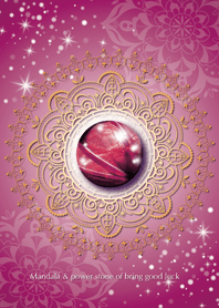 Mandala & powerstone of increase luck