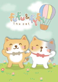 Fufu & Fyfy the cat : Blue Sky.