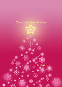 Christmas tree of snow by ichiyo
