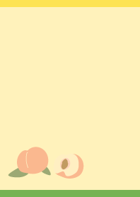 Peach Day1 on yellow