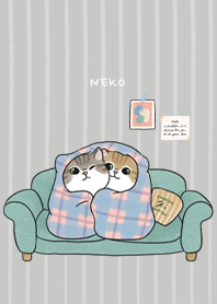 neko in love - grey