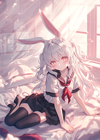 性感の黑襪兔女郎❤