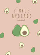 avocado minimal peach (simple ver.)
