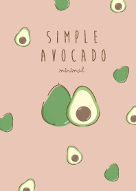 avocado minimal peach (simple ver.)