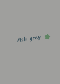 Ash grey and star