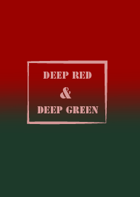 Deep Red & Deep Green  Theme