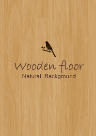 Wooden floor.