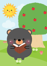 Cute Poklok Black Bear Theme