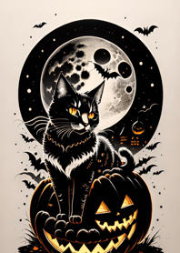 halloween cat 45DC33
