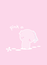 rabbit staring-16-pink
