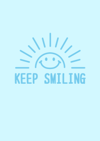 KEEP SMILING[SKY BLUE]