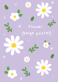 Flower (purple pastel) No 2