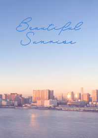朝焼けの東京 街/港/海 Beautiful Sunrise