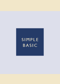 Basic/ Navy Beige Lavender Purple