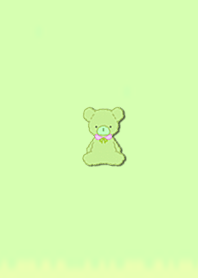 Simple bear lucky plush 3