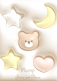 beige Fluffy stars and bears 05_1
