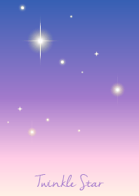 Twinkle Star purple pink