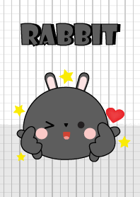 Minamal Black Rabbit Theme