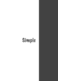 The Simple 2 colors No.1-W35