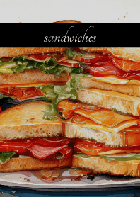 Sandwich Day on black