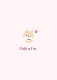 Shiba Inu3 Watermelon - Pink2