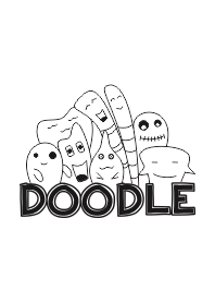 WHITE DOODLE V.1.0