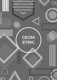 Geometric Dove Gray 2