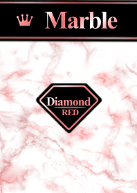 Marble Simple - Diamond RED -