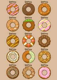 Colorful donut