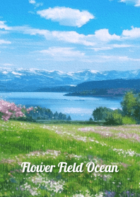 Flower Field Ocean