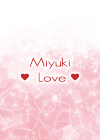 Miyuki Love Crystal name theme