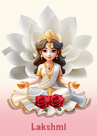 Lakshmi, love, money, very rich.