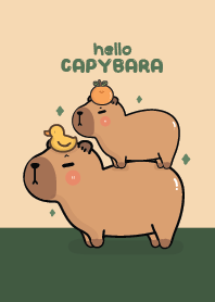 คาปิบาร่า : มิดไนท์กรีน!