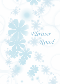 Flower Road blue