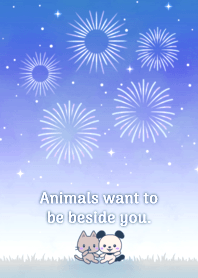 Animals want to be beside you.050-2LBPLC
