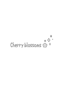 Cherry blossoms3 =White=