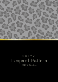 Leopard Pattern - BLACK GRAY 19