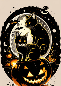 halloween cat bE81aB