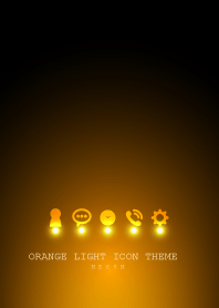 ORANGE LIGHT ICON THEME